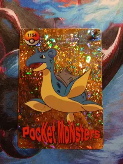 Pocket Monsters Lapras 1154 Vending Machine Prism Sticker Japanese - Image 1