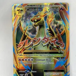 Pokemon Mega M Charizard EX Evolutions 101/108 Holo Full Art Ultra Rare - Image 4