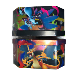 Pokemon TCG Mega Charizard X Y Tins Sealed Set of 2 Phantasmal Flames New - Image 3