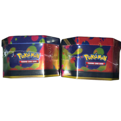 Pokemon TCG Mega Charizard X Y Tins Sealed Set of 2 Phantasmal Flames New - Image 4