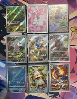Pokemon TCG- Japanese Art Rare Mixed Set Lot 9 Cards Nm/m - Image 1