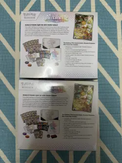 Lot Of 2 Pokemon Prismatic Evolutions Elite Trainer Box ETB NEW | (Rip in boxes) - Image 2