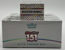 Pokemon TCG 151 Elite Trainer Box ETB + 151 Booster Bundle SEALED NEW - Image 3
