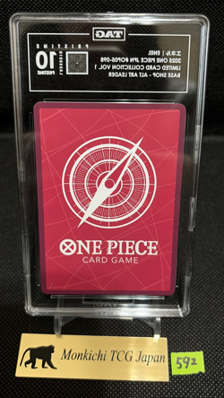 TAG PRISTINE 10[994] Enel L OP05-098 BASE SHOP Limited Card Collection vol.1 JPN - Image 2