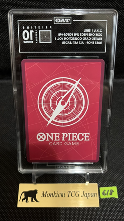 TAG PRISTINE 10[994] Enel L OP05-098 BASE SHOP Limited Card Collection vol.1 JPN - Image 2