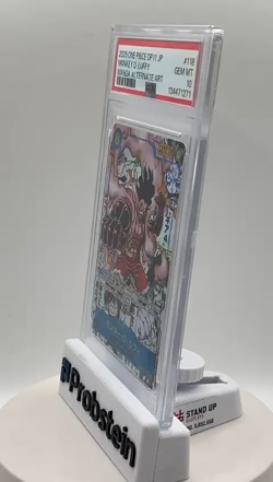 2025 One Piece OP11 Japanese Manga Alternate Art #118 Monkey D. Luffy PSA 10 - Image 2