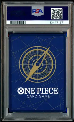 2025 One Piece OP11 Japanese Manga Alternate Art #118 Monkey D. Luffy PSA 10 - Image 3