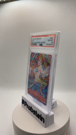 2025 One Piece EN #007 Nami New Year Event Winner PSA 10 GEM MINT - Image 2