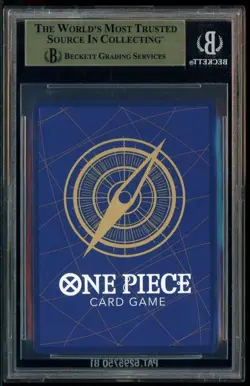 2025 One Piece The Azure Sea's Seven JPN #OP14119 Dracule Mihawk Manga BGS 10 - Image 3
