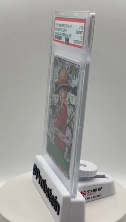 2025 One Piece OP-13 Japanese Manga #118 Monkey D. Luffy PSA 10 GEM MINT - Image 2