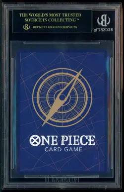 2025 ONE PIECE EN OP09 #004 SHANKS CHAMPIONSHIP 25-26 TOP 8 BGS 10 BLACK LABEL - Image 3