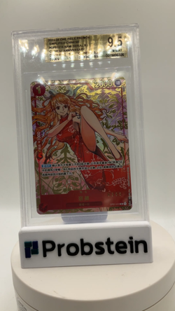 2024 One Piece Chinese Nami 1st Anniversary Set Serialized 0355 #016 BGS 9.5 - Image 2