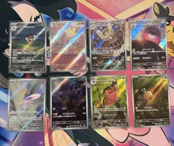 Pokemon TCG- Japanese AR Mixed Set Lot 8 Cards Nm/m - Image 1