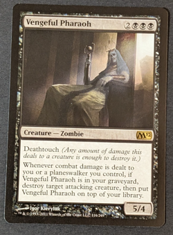 MTG - 1x Vengeful Pharaoh - Core Set 2012 - NM - Magic The Gathering - #116 - Image 1