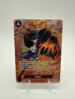 ONE PIECE Sabo (SP) P-105 Adventure on Kami's Island Foil NM - Image 1