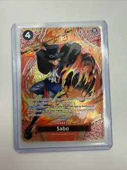 ONE PIECE Sabo (SP) P-105 Adventure on Kami's Island Foil NM - Image 3