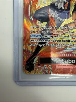 ONE PIECE Sabo (SP) P-105 Adventure on Kami's Island Foil NM - Image 4