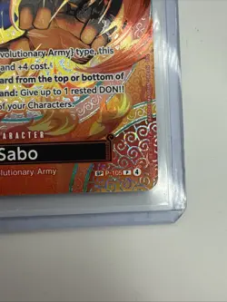 ONE PIECE Sabo (SP) P-105 Adventure on Kami's Island Foil NM - Image 5