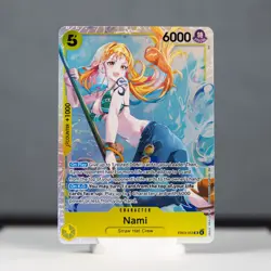 One Piece TCG - Nami EB03-053 Foil SR - The Heroines Edition NM - Image 1