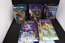 Lorcana Starter Deck Bundle of 10! One of Each From Sets 2-6! Free Shipping! - Image 1