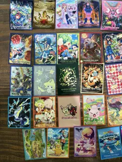 Pokemon TCG Japanese Pokemon Center Individual Card Sleeves Set (48 Total) - Image 2