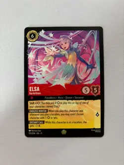 Disney Lorcana TCG: Elsa - Ice Artisan 123/204 Winterspell Legendary NM - Image 1