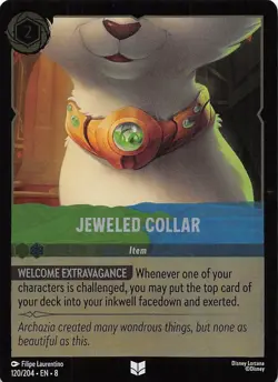 Jeweled Collar Foil 120/204 Reign of Jafar Disney Lorcana - Image 1