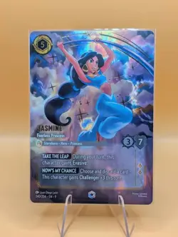 Jasmine Fearless Princess Gradeable Enchanted Fabled 240/204 Disney Lorcana 240 - Image 1