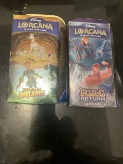 Disney Lorcana Starter Deck Bundle Inklands & Ursula’s Return Unopened - Image 2