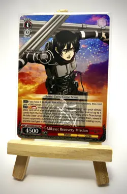 Weiss Schwarz Attack On Titan AOT/SX04-047 RR Mikasa: Recovery Mission - Image 1