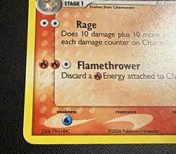 Charmeleon 29/100 Holo Pokemon Crystal Guardians Reverse Holo Stamped TCG LP- - Image 2