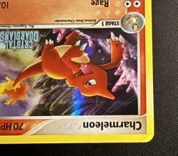 Charmeleon 29/100 Holo Pokemon Crystal Guardians Reverse Holo Stamped TCG LP- - Image 5