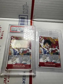PSA 10 Monkey D. Luffy Super Pre-Release One Piece Card English P-001 2022 - Image 3