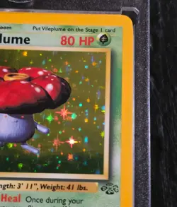 Vileplume Jungle Set Holo Rare Card 15/64 Pokemon NEVER PLAYED MINT - Image 2