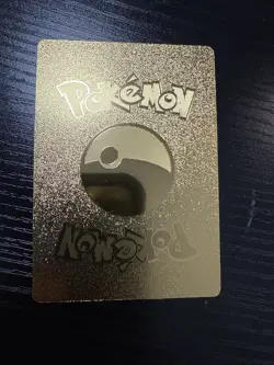 Pokemon Blastoise & Piplup GX Gold Foil Fan Art Display Card Hp270 - Image 2