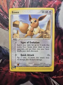 Eevee Common Sandstorm 63/100 Pokemon Card TCG WOTC NM - Image 1