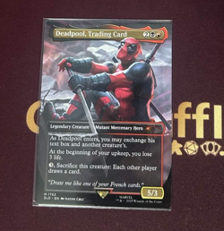 Deadpool, Trading Card Secret Lair Drop Regular (Non Foil) - Image 1