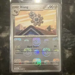 Klang (Master Ball Pattern) Common SV: Black Bolt 062/086 Pokemon TCG Card NM - Image 1