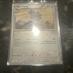 Klang (Master Ball Pattern) Common SV: Black Bolt 062/086 Pokemon TCG Card NM - Image 2