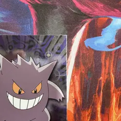 Pokemon #94 GENGAR Card | Topps 2000 TV Animation | Holo Blue Logo LP - Image 5