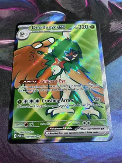 Decidueye ex 100/088 Me03: Perfect Order Holo Pokemon Card - Image 1