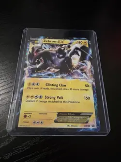 Pokemon Zekrom EX Black & White BW38 Promo Holo 2012 Basic 180 HP English Card - Image 1