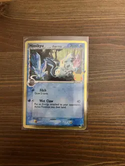Mimikyu (Delta Species) SWSH136 Black Star Promo Pokemon Card - Image 1