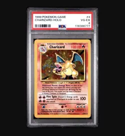 1999 Pokemon Charizard Holo Card PSA 4 VG-EX #4 - Image 1