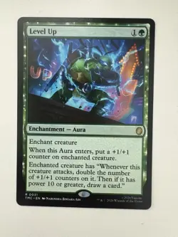 Level Up MTG Magic the Gathering Card NM Near Mint TMC - Image 1