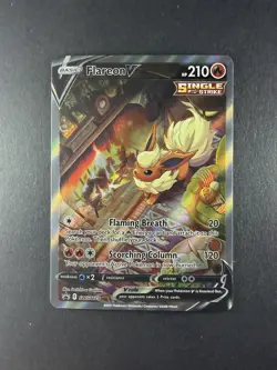 Flareon V SWSH179 SWSH: Sword & Shield Promo Cards Holo MINT - Image 1