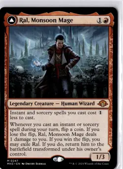 Ral, Monsoon Mage Modern Horizons 3 Regular NM M 0247 - Image 1