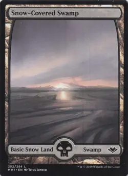 Snow-Covered Swamp NM Modern Horizons Regular MTG - Image 1