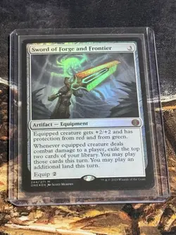Wizards Sword of Forge and Frontier All Will Be One Mythic Foil 244 English - Image 1