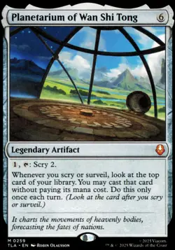 Planetarium of Wan Shi Tong 259 Avatar: The Last Airbender NM MTG - Image 1